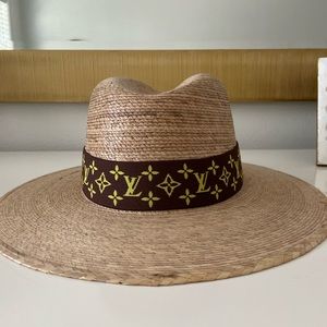 LV hat band wrap